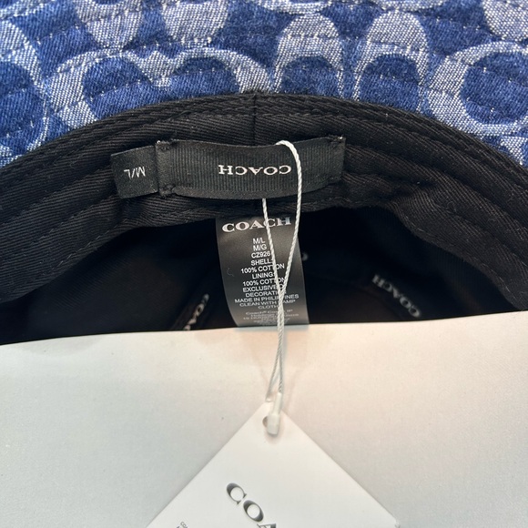 COACH Signature Bucket Hat- NWT - Picture 3 of 3